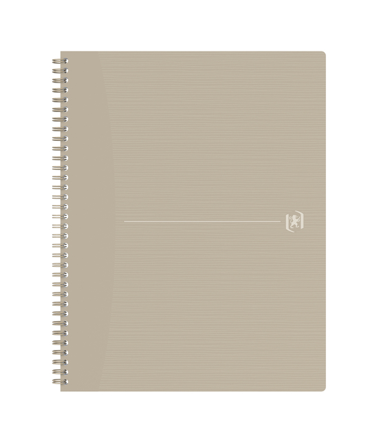 Spiraalblok Oxford Origin A4+ lijn 140 pagina&apos;s 80gr zand afbeelding
