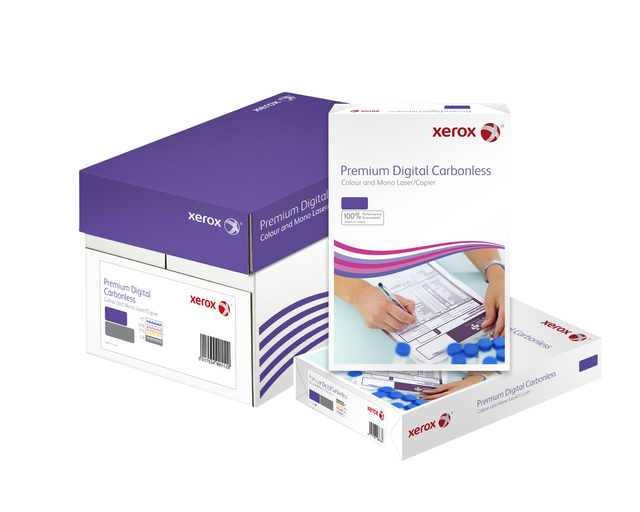 Zelfkopiërend papier Xerox vergaard A4 80gr set 2 vel pak 250 sets — Foto 2 van 2