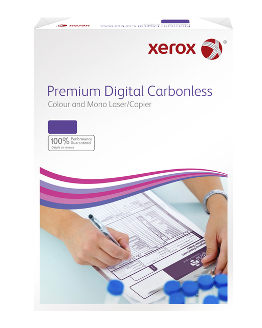 Zelfkopiërend papier Xerox vergaard A4 80gr set 3 vel pak 167 sets afbeelding