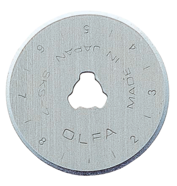Reservemes Olfa RTY-1/C blister à 2 stuks afbeelding