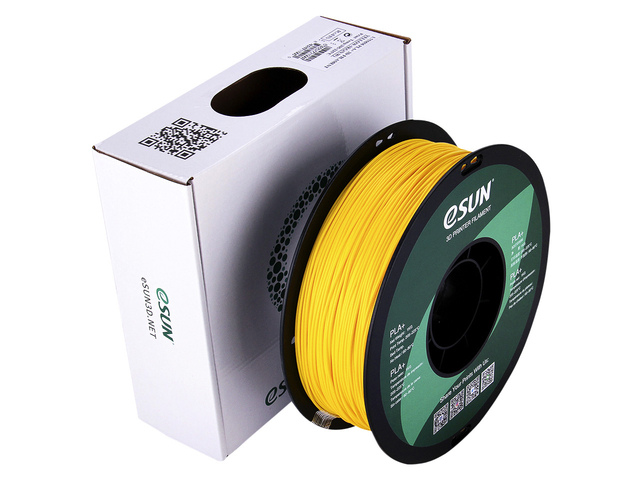 3D Filament Esun 1.75mm PLA 1kg geel afbeelding