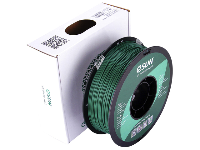 3D Filament Esun 1.75mm PLA 1kg donker groen afbeelding