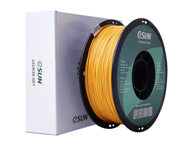 3D Filament Esun 1.75mm PLA 1kg goud afbeelding