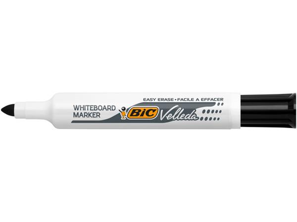 Whiteboardmarker Bic Velleda 1711 rond large zwart afbeelding