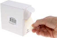 Etiket Rillprint 35mm 500st op rol wit-1