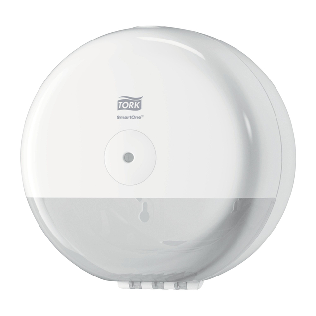 Toiletpapierdispenser Tork T9 Elevation SmartOne klein wit 681000 afbeelding