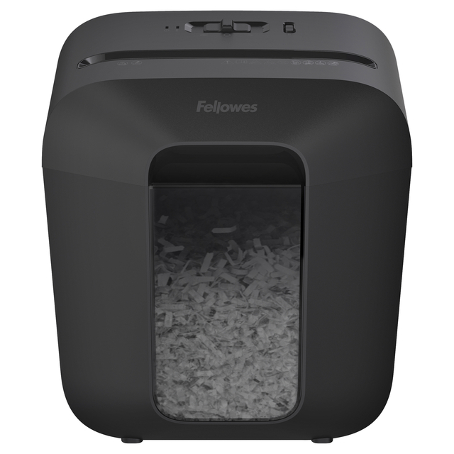Papiervernietiger Fellowes Powershred LX25 snippers 4x37mm zwart — Foto 2 van 2