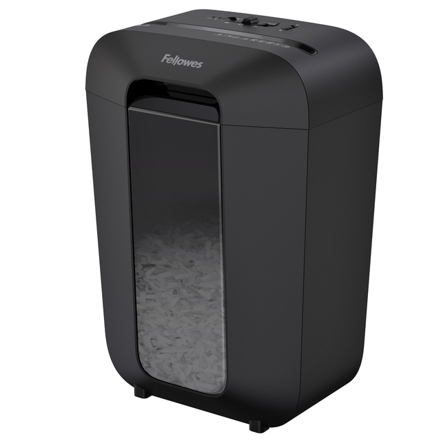 Papiervernietiger Fellowes Powershred LX70 snippers 4x40mm zwart afbeelding