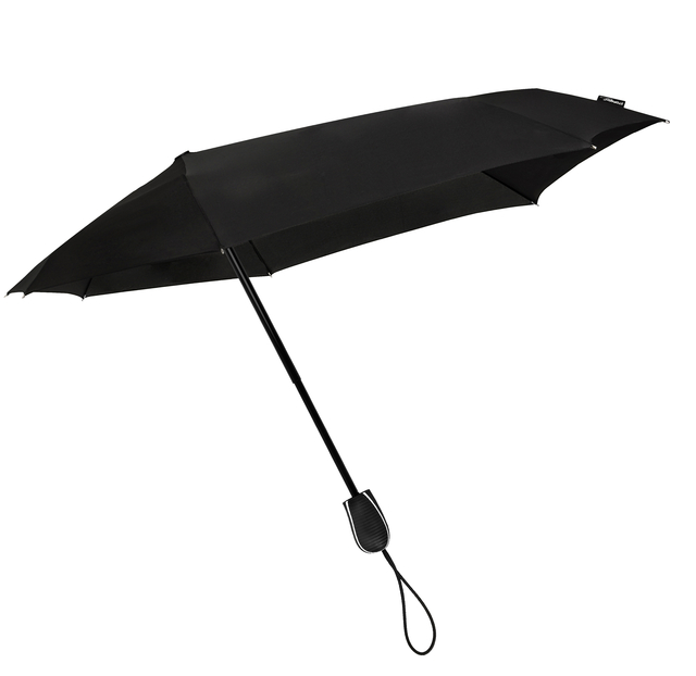 Paraplu STORMaxi® opvouwbaar Ø 90cm handmatige sluiting windproof zwart