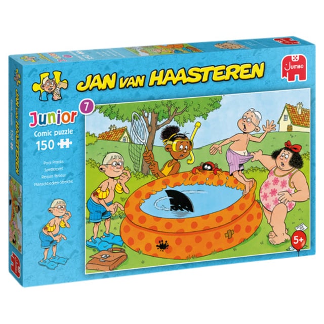 Puzzel Jan van Haasteren Junior Spetterpret 150 stukjes afbeelding
