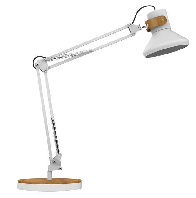 Bureaulamp Unilux Baya led bamboe wit afbeelding
