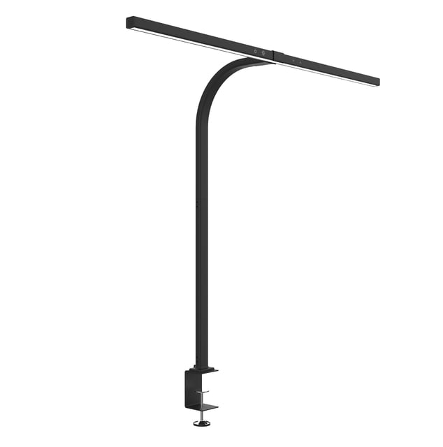 Bureaulamp Unilux Strata led tafelklem zwart afbeelding