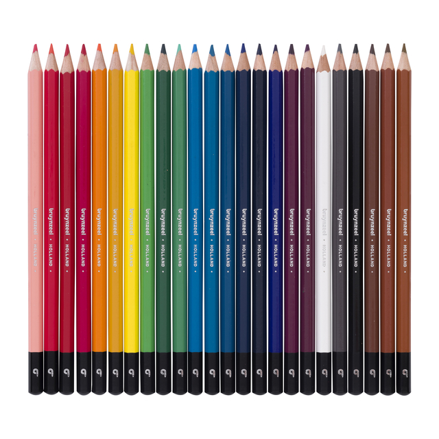 Kleurpotloden Bruynzeel assorti blik à 24 stuks — Foto 2 van 2