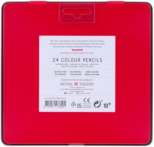 Kleurpotlood Bruynzeel set à 24 stuks assorti-3