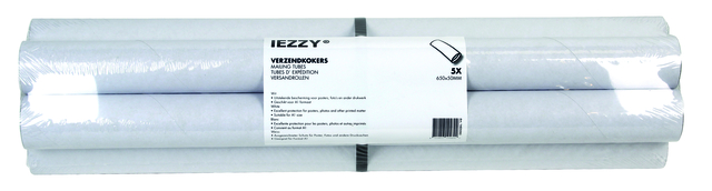 Verzendkoker IEZZY A1 650x50mm incl.doppen 5 stuks afbeelding