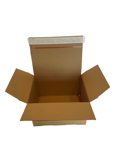 Quickbox IEZZY 400x260x250mm B-golf bruin 10 stuks afbeelding