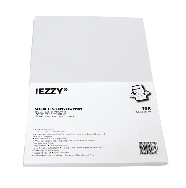 Securitex envelop IEZZY C4 229x324mm 10 stuks afbeelding