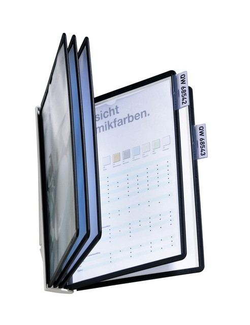 Wandstandaard Durable Sherpa met 5-tassen A4 afbeelding