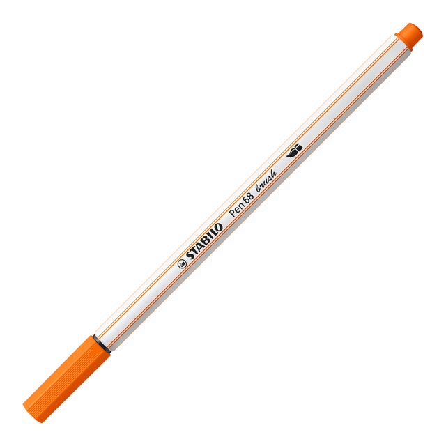 Brushstift STABILO Pen 568/30 bleek vermiljoen afbeelding