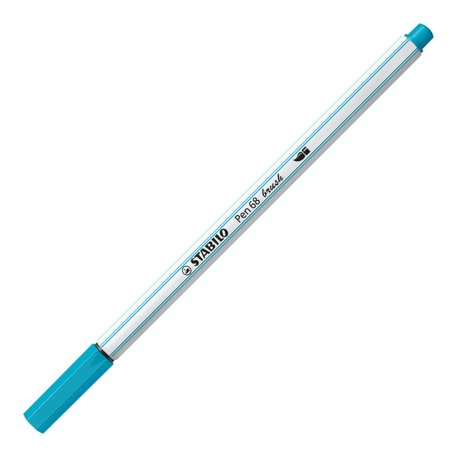 Brushstift STABILO Pen 568/31 lichtblauw afbeelding