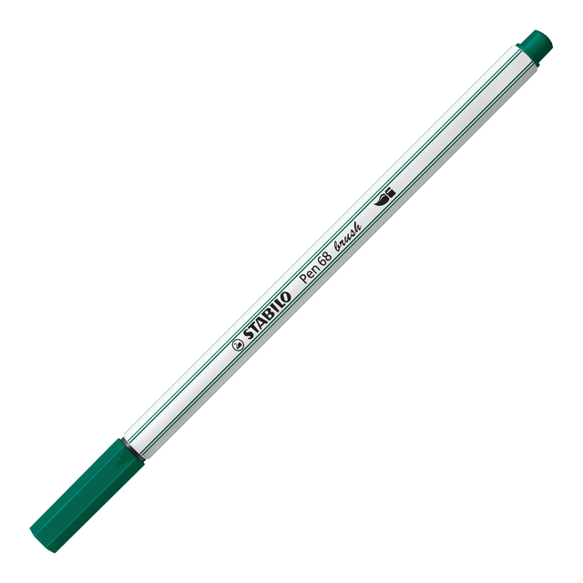 Brushstift STABILO Pen 568/53 turquoisegroen afbeelding