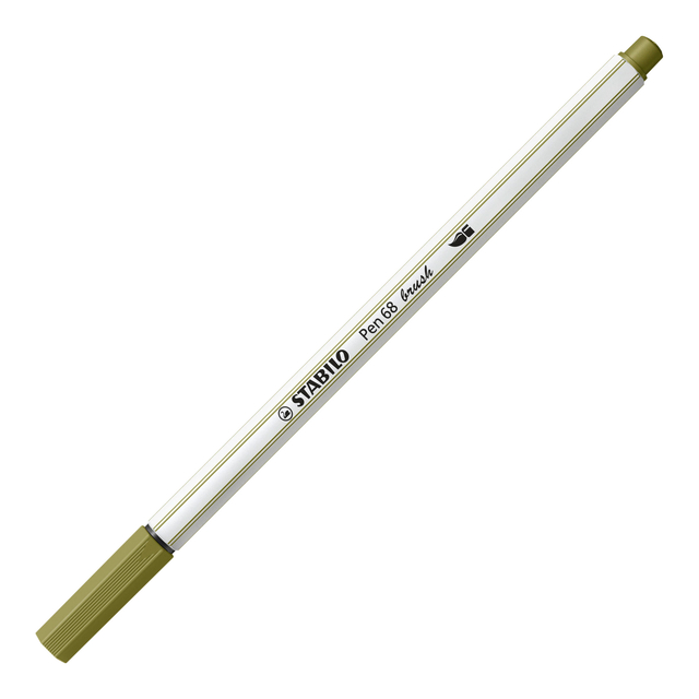Brushstift STABILO Pen 568/37 moddergroen afbeelding