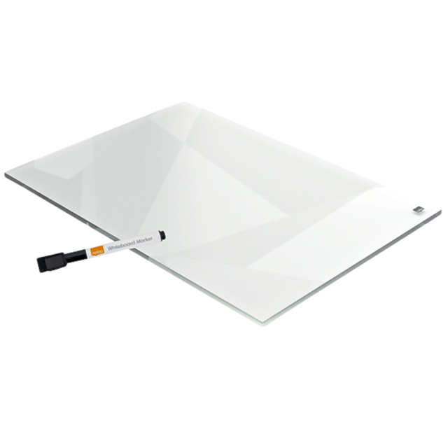 Notitiebord Nobo transparant acryl A4 — Foto 2 van 2
