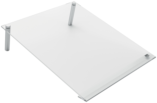 Notitiebord Nobo transparant acryl schuin A4 afbeelding