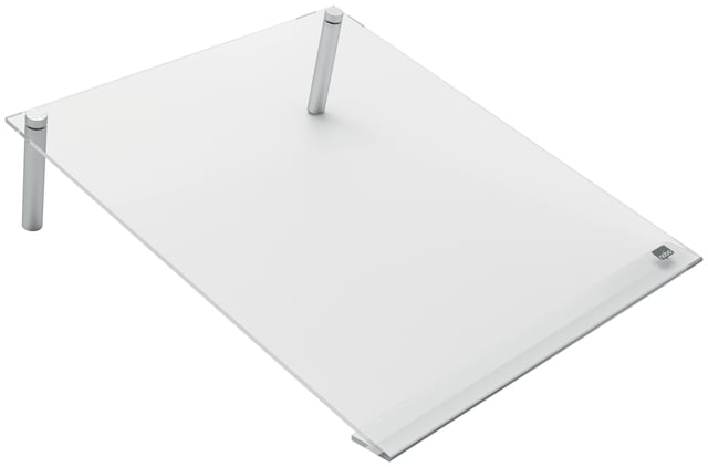 Notitiebord Nobo transparant acryl schuin A4 afbeelding
