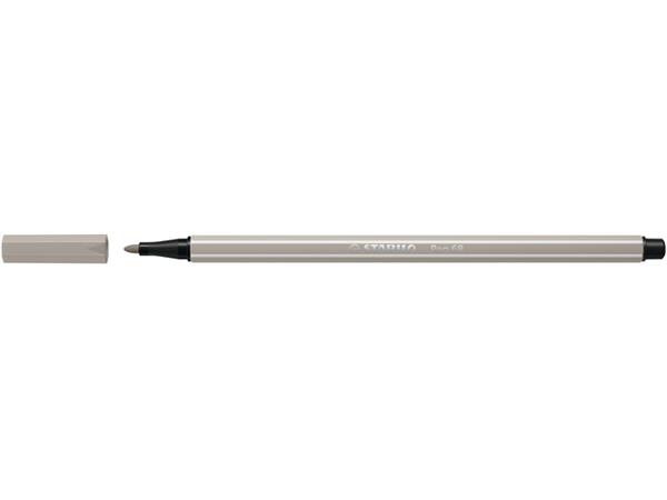 Viltstift STABILO Pen 68/93 medium warm grijs afbeelding