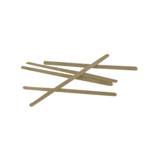 Roerstaafje IEZZY 140mm hout 1000 stuks afbeelding