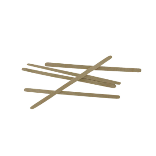 Roerstaafje IEZZY 110mm hout 1000 stuks afbeelding