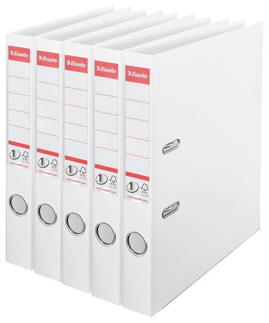 Ordner Esselte No 1 Power PP 50mm wit 5 stuks afbeelding
