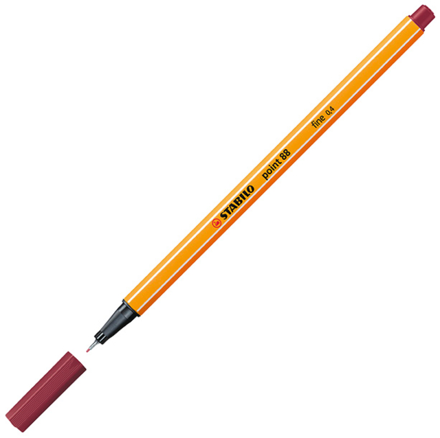 Fineliner STABILO point 88/19 fijn heidepaars afbeelding