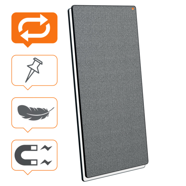 White- en Memobord Nobo Move & Meet 1800x900mm — Foto 2 van 2
