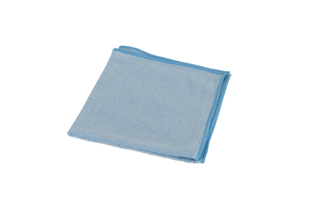 Microvezeldoek Cleaninq basic 38x38cm blauw 5 stuks afbeelding