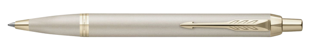 Balpen Parker IM Monochrome champagne medium afbeelding