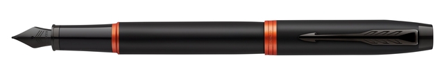 Vulpen Parker IM black orange vibrant ring fijn afbeelding