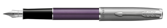 Vulpen Parker Sonnet Essential sandblasted violet CT medium afbeelding