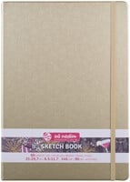 Schetsboek Talens Art Creation 80 witte vellen 140gr 210x300mm witgoud