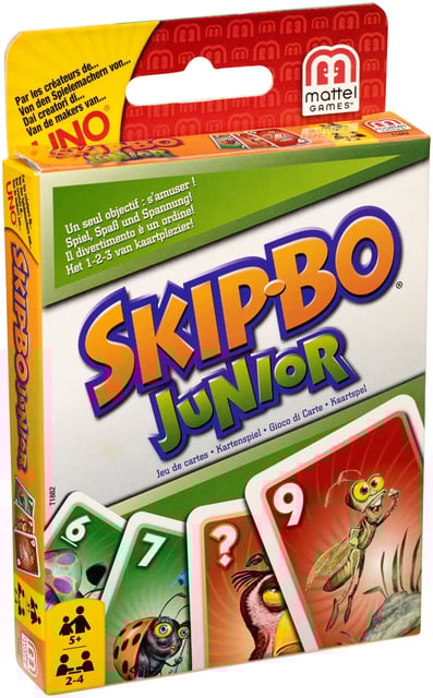 Mattel Kaartspel Skip-Bo junior