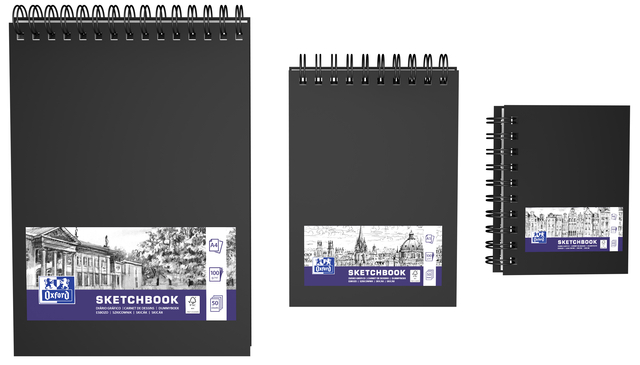 Schetsboek Oxford A4 50 vel 100 gram spiraal — Foto 2 van 2