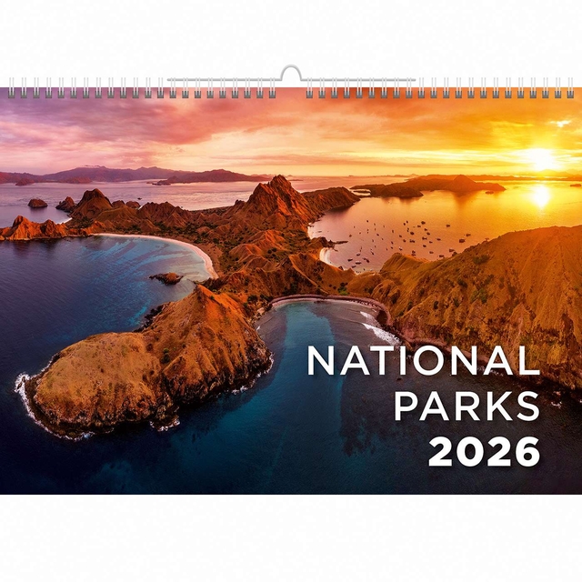 Kalender 2026 Helma 365 31.5x45cm Nationale parken afbeelding