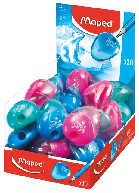 Puntenslijper Maped Igloo 1gaats display á 30 stuks assorti afbeelding