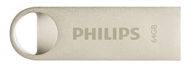 USB stick 2.0 Philips Moon USB-A 64GB zilver — Foto 2 van 2
