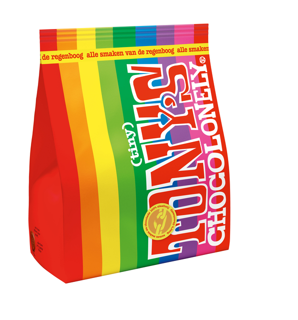 Chocolade Tony&apos;s Chocolonely tiny mix zak 135gr afbeelding