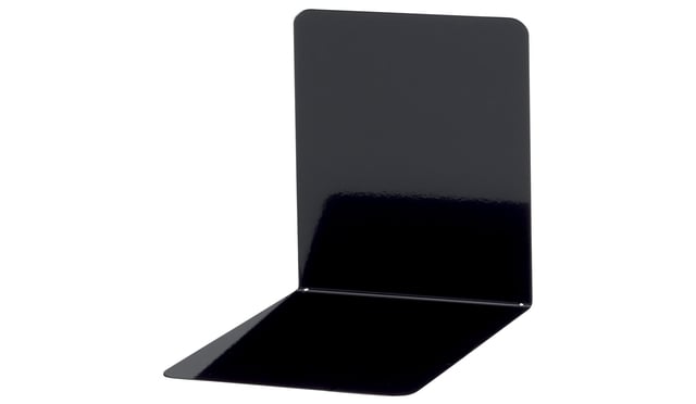 Boekensteun MAUL staal magnetisch 14x12x14cm set 2 zwart afbeelding