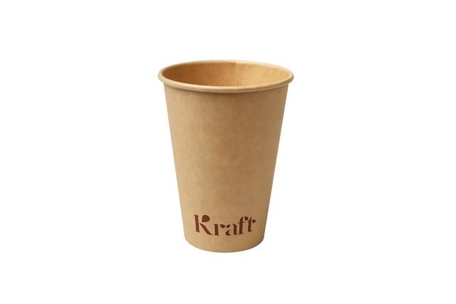 Beker kraft IEZZY 180ml 50 stuks bruin afbeelding