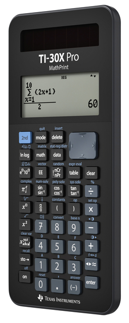 Texas Instruments CTI-30X Pro Mathprint FC Rekenmachine — Foto 3 van 3