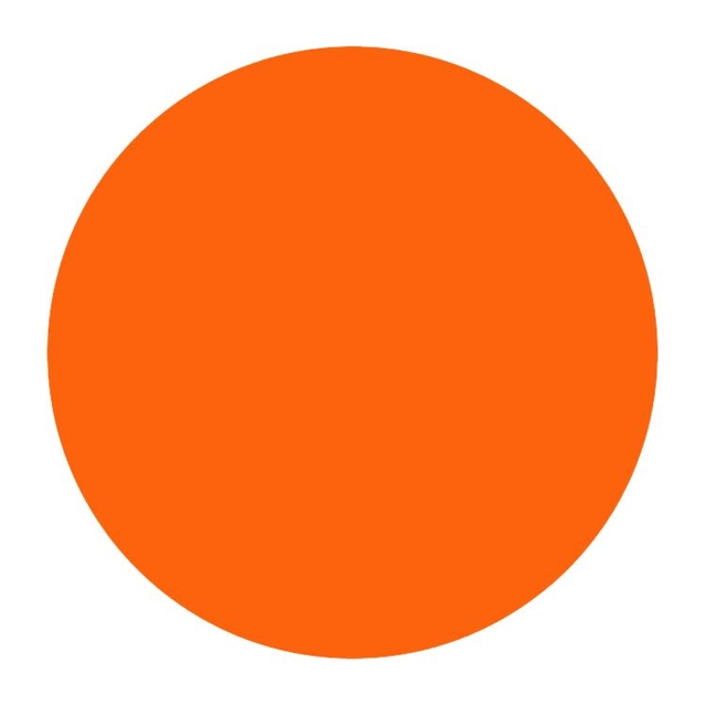 Plakkaatverf Qrea oranje 500ml — Foto 2 van 2